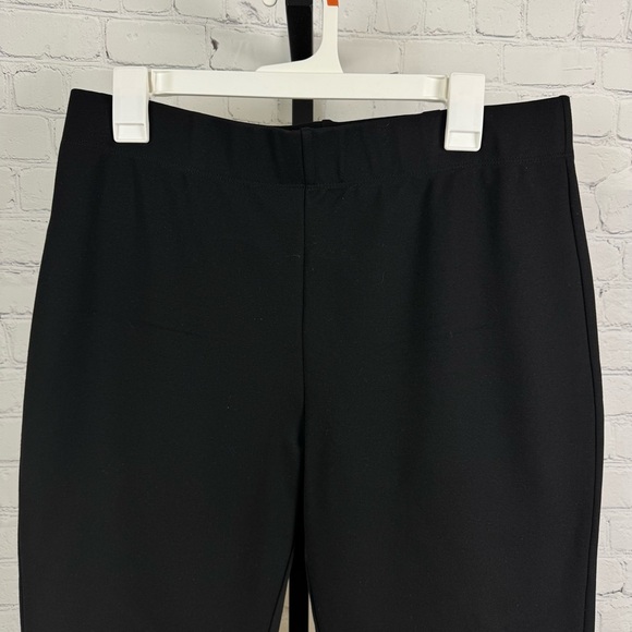 Boston Proper Ponte Knit Pull On Legging Black Size Large - Picture 3 of 7